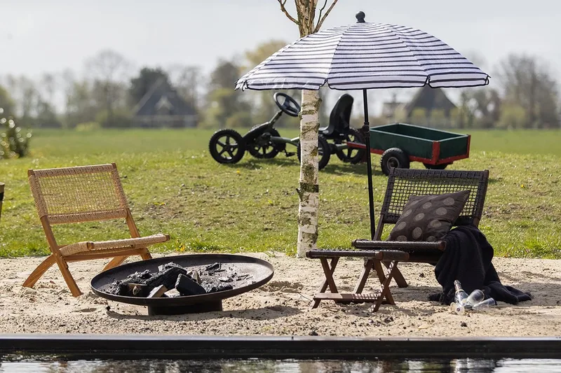 Alois Klappstol Utomhus - Beige - Utemöbler - Utestolar & fåtöljer - Utefåtöljer & loungefåtöljer