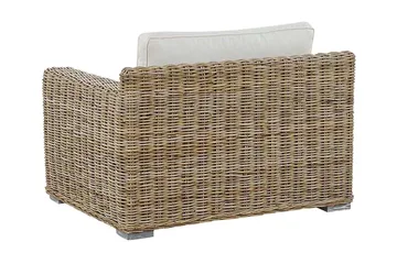 Apriliana Utefåtölj 2-pack - Konstrotting/Ljusbrun - Utemöbler - Utestolar & fåtöljer - Utefåtöljer & loungefåtöljer