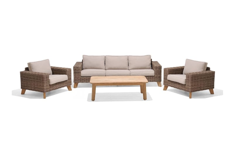 Barbados Utefåtölj - Beige - Utemöbler - Utestolar & fåtöljer - Utefåtöljer & loungefåtöljer