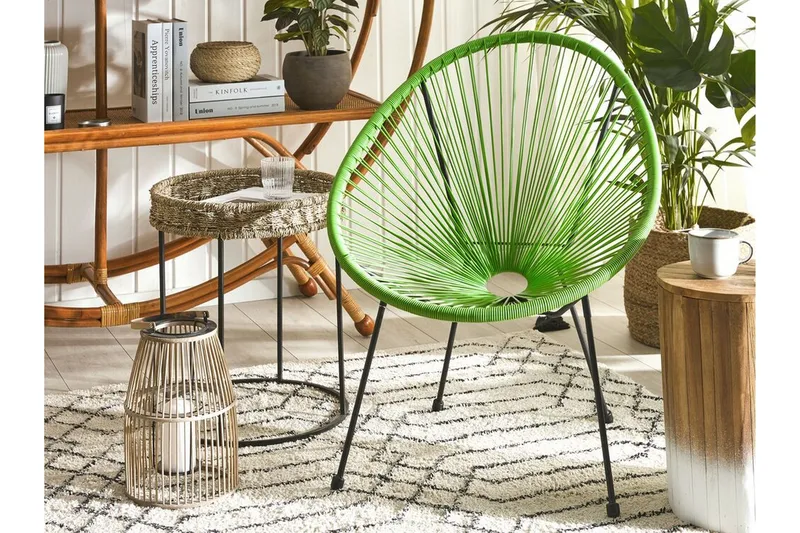 Cayaco Utestol - Konstrotting/Grön - Utemöbler - Utestolar & fåtöljer - Utefåtöljer & loungefåtöljer