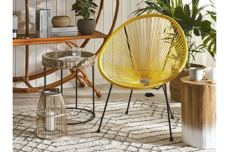 Cayaco Utestol - Konstrotting/Gul - Utemöbler - Utestolar & fåtöljer - Utefåtöljer & loungefåtöljer