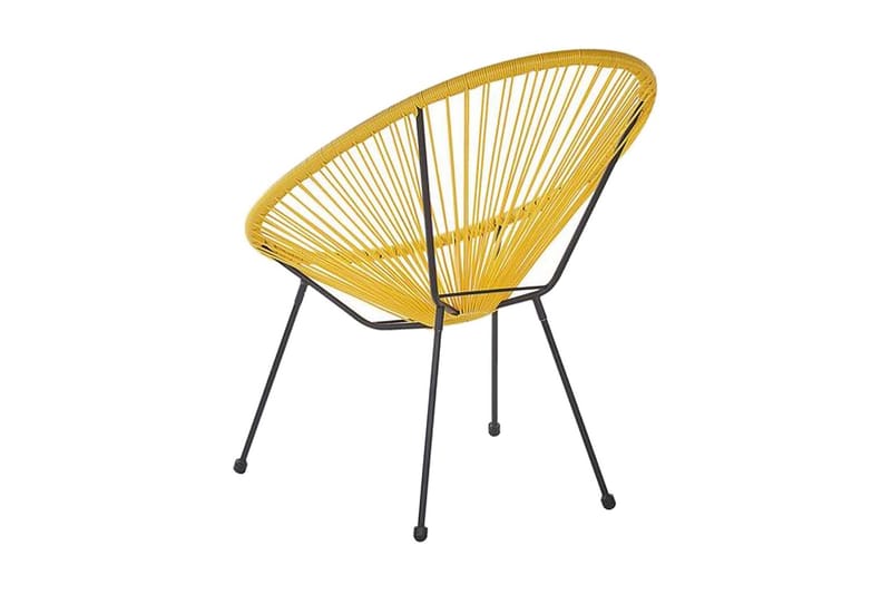 Cayaco Utestol - Konstrotting/Gul - Utemöbler - Utestolar & fåtöljer - Utefåtöljer & loungefåtöljer