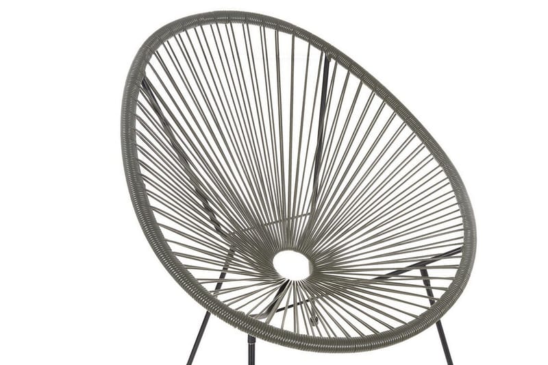 Cayaco Utestol - Konstrotting/Mörkgrå - Utemöbler - Utestolar & fåtöljer - Utefåtöljer & loungefåtöljer