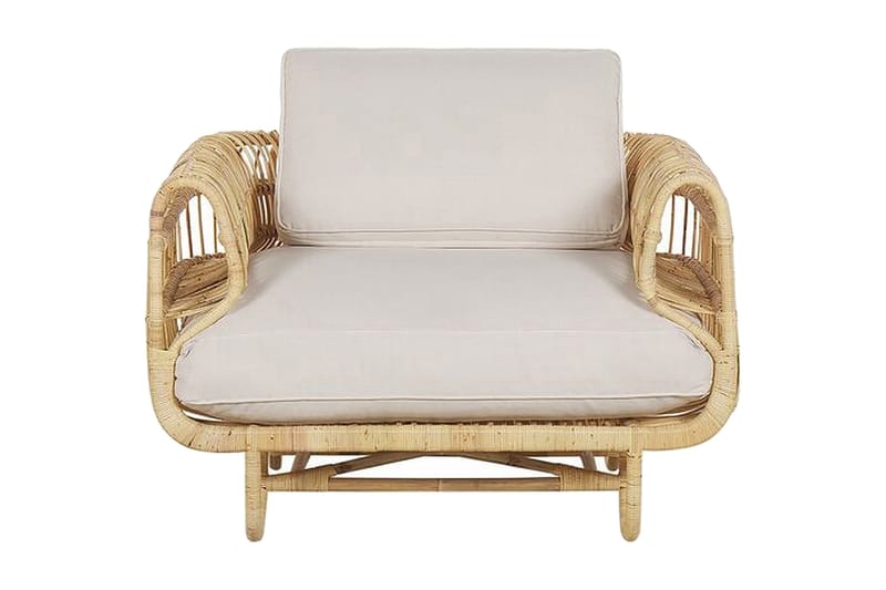 Dolcedo Utefåtölj - Rotting/Beige - Utemöbler - Utestolar & fåtöljer - Utefåtöljer & loungefåtöljer