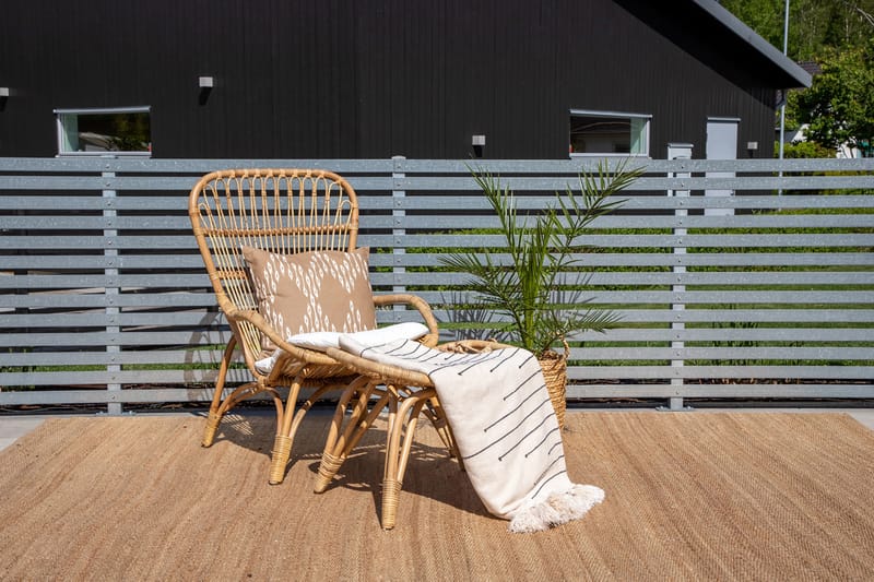 ELLA Fåtölj med Dyna Trä/natur - Venture Home - Loungemöbler - Utefåtöljer & loungefåtöljer