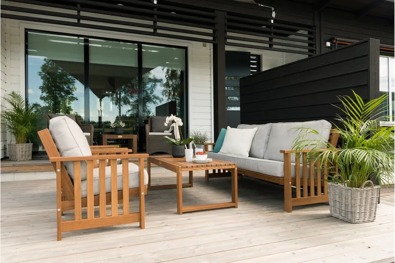 Gotland Utefåtölj Ask - Hillerstorp - Utemöbler - Utestolar & fåtöljer - Utefåtöljer & loungefåtöljer