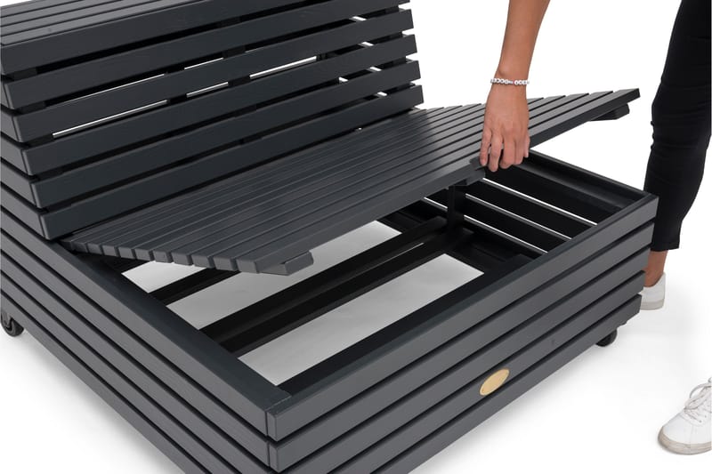 Hillerstorp Bara Vara Utefåtölj Grå - Hillerstorp - Utemöbler - Utestolar & fåtöljer - Utefåtöljer & loungefåtöljer