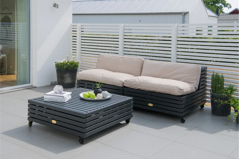 Hillerstorp Bara Vara Utefåtölj Grå - Hillerstorp - Utemöbler - Utestolar & fåtöljer - Utefåtöljer & loungefåtöljer