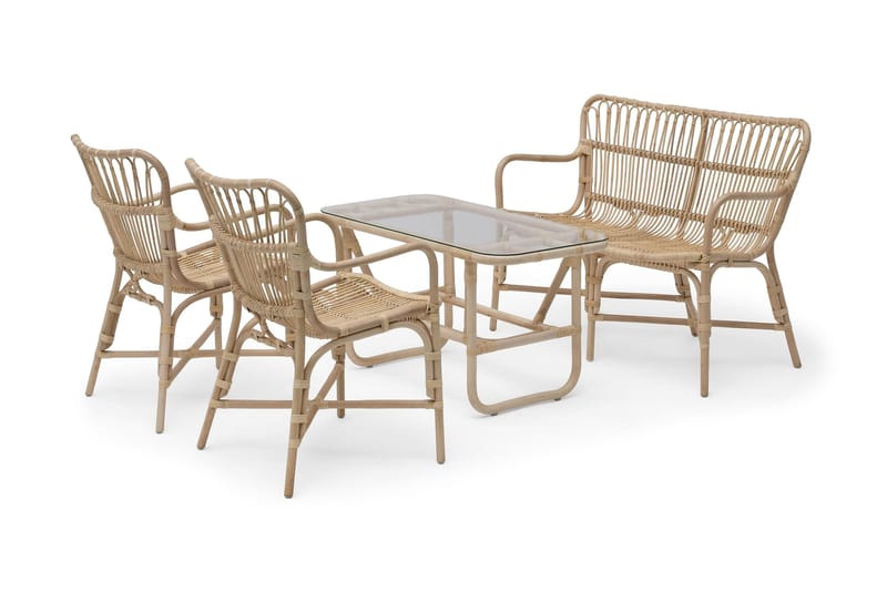 Hillerstorp Lyckesö Utefåtölj - Trä|Natur - Utemöbler - Utestolar & fåtöljer - Utefåtöljer & loungefåtöljer