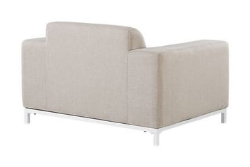 Hughen Utefåtölj 2-pack - Beige - Utemöbler - Utestolar & fåtöljer - Utefåtöljer & loungefåtöljer