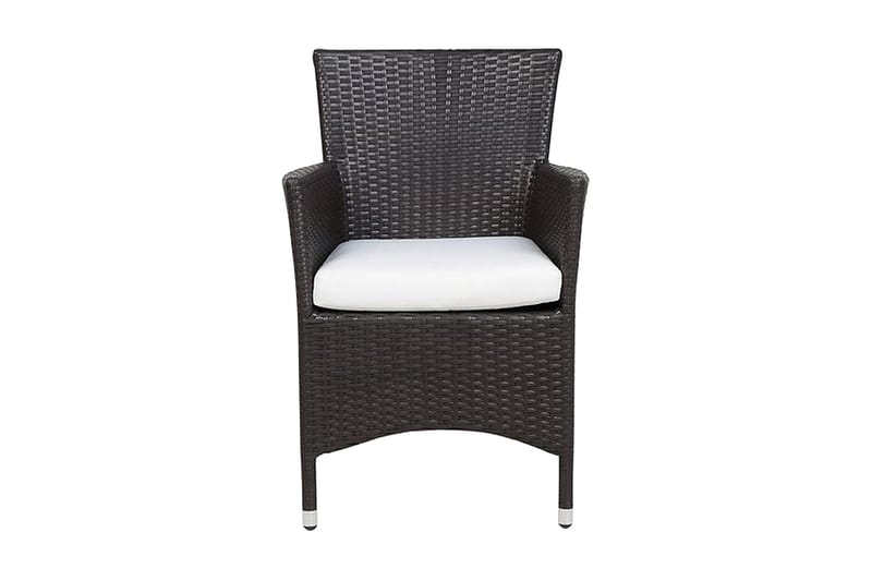 Italy Trädgårdsstol 2 St - Brun - Utemöbler - Utestolar & fåtöljer - Utefåtöljer & loungefåtöljer