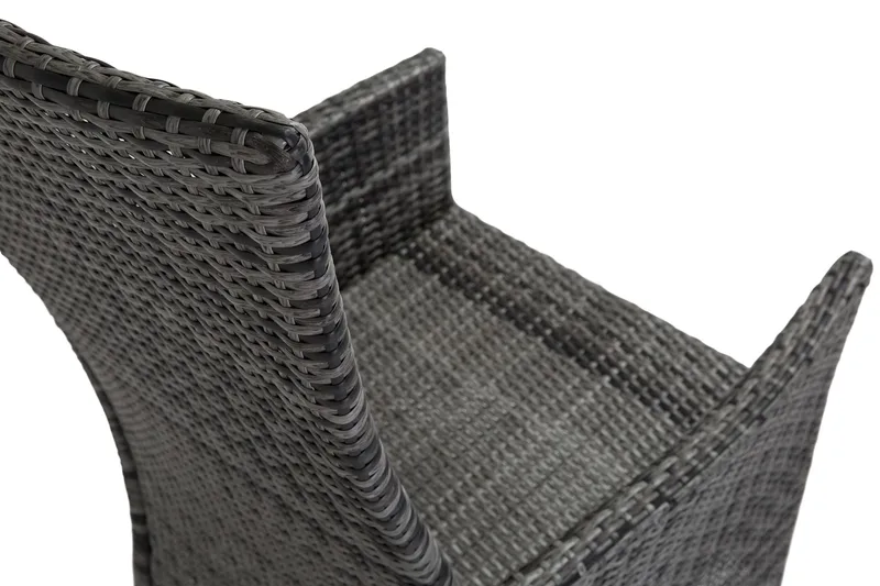 Jenny Matstol utomhus Ställbar - Justerbar Utefåtölj i Konstrotting - Grå - Utemöbler - Utestolar & fåtöljer - Utefåtöljer & loungefåtöljer