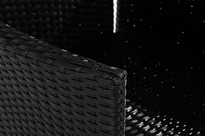 Jenny Matstol utomhus Ställbar - Justerbar Utefåtölj i Konstrotting - Svart - Utemöbler - Utestolar & fåtöljer - Utefåtöljer & loungefåtöljer