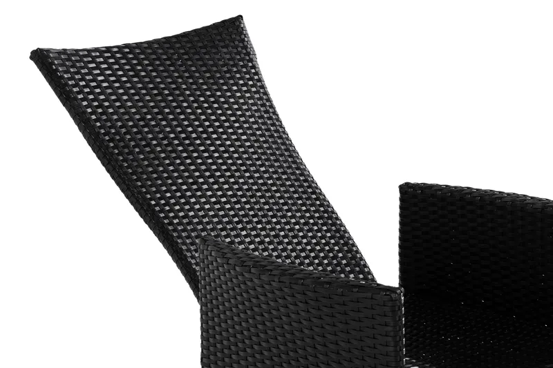 Jenny Matstol utomhus Ställbar - Justerbar Utefåtölj i Konstrotting - Svart - Utemöbler - Utestolar & fåtöljer - Utefåtöljer & loungefåtöljer