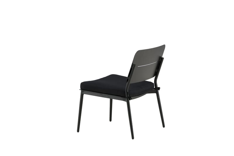 Lina Loungestol Utomhus med Dyna Svart - Venture Home - Utemöbler - Utestolar & fåtöljer - Utefåtöljer & loungefåtöljer