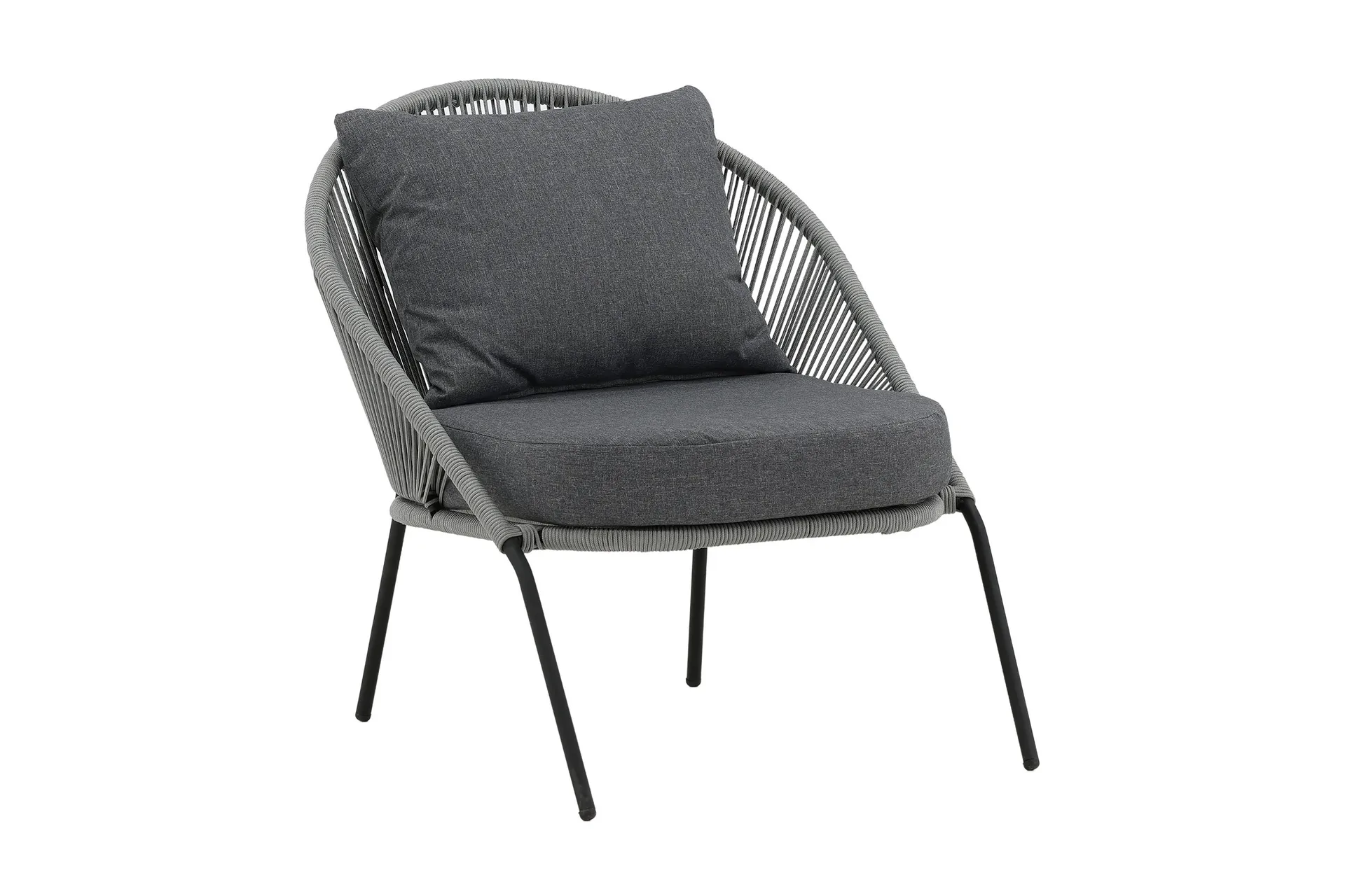 lindos utefåtölj - grå