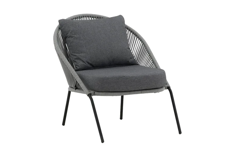 Lindos Utefåtölj - Grå - Utemöbler - Utestolar & fåtöljer - Utefåtöljer & loungefåtöljer