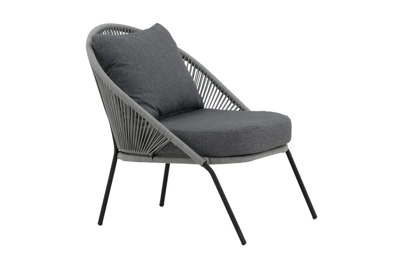 Lindos Utefåtölj - Grå - Utemöbler - Utestolar & fåtöljer - Utefåtöljer & loungefåtöljer