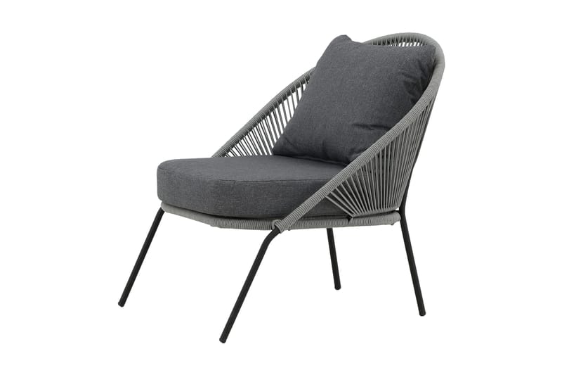 Lindos Utefåtölj - Grå - Utemöbler - Utestolar & fåtöljer - Utefåtöljer & loungefåtöljer