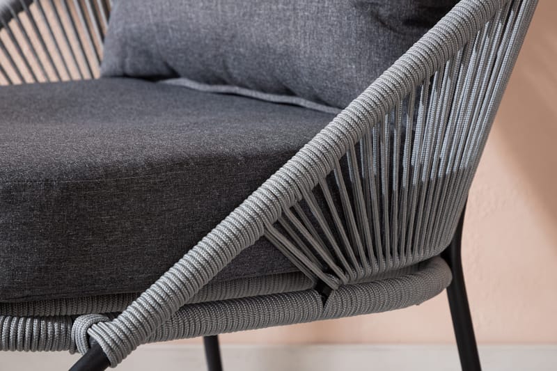 Lindos Utefåtölj - Grå - Utemöbler - Utestolar & fåtöljer - Utefåtöljer & loungefåtöljer