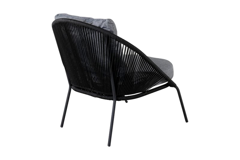Lindos Utefåtölj Svart - Venture Home - Utemöbler - Utestolar & fåtöljer - Utefåtöljer & loungefåtöljer