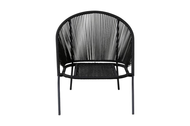 Lindos Utefåtölj Svart - Venture Home - Utemöbler - Utestolar & fåtöljer - Utefåtöljer & loungefåtöljer