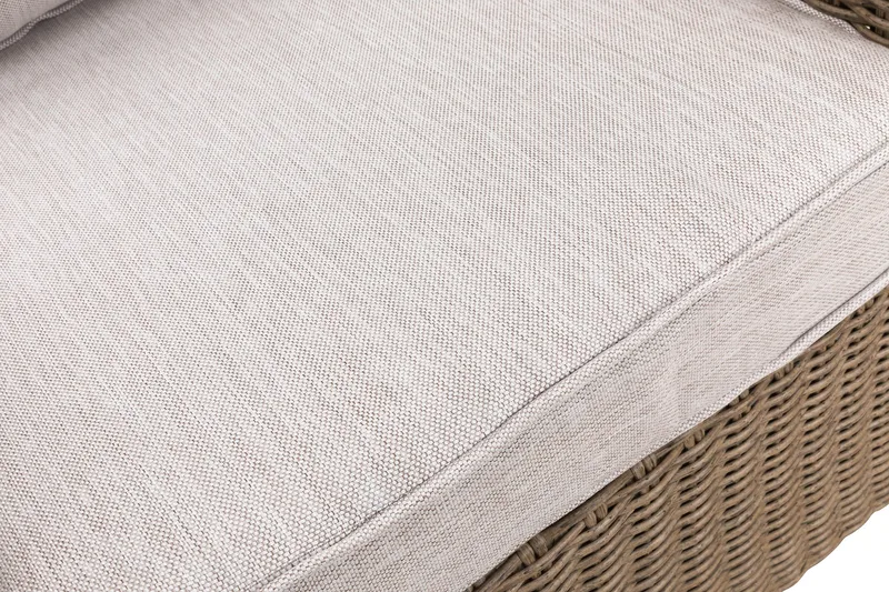 Marcus Loungefåtölj med Dyna - Utefåtölj Rotting Utemöbler - Natur Brun - Utemöbler - Utestolar & fåtöljer - Utefåtöljer & loungefåtöljer