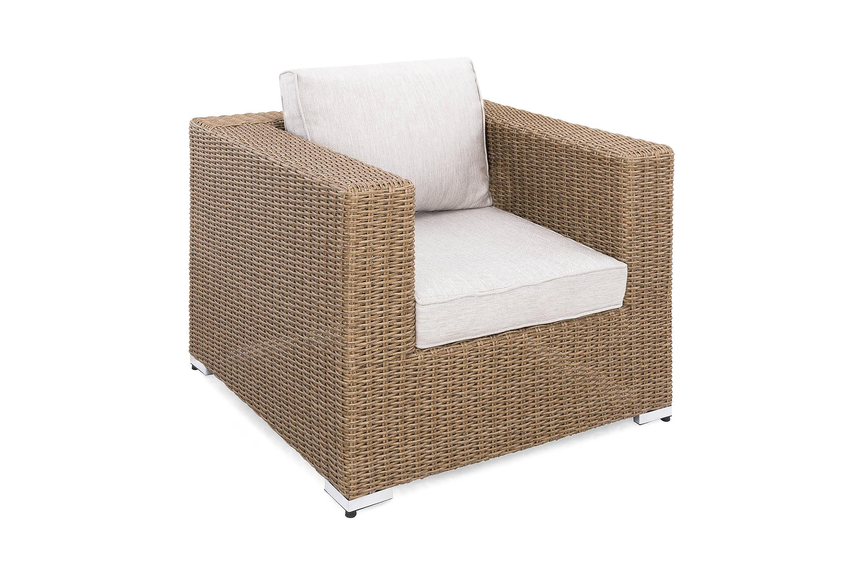 marcus loungefåtölj utomhus m dyna natur -