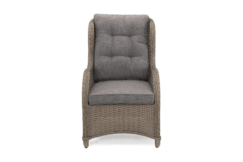 Marcus Öronlappsfåtölj - Grå / Grå dynor - Utemöbler - Utestolar & fåtöljer - Utefåtöljer & loungefåtöljer