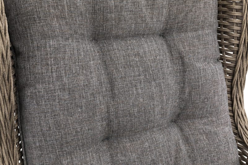 Marcus Öronlappsfåtölj - Grå / Grå dynor - Utemöbler - Utestolar & fåtöljer - Utefåtöljer & loungefåtöljer