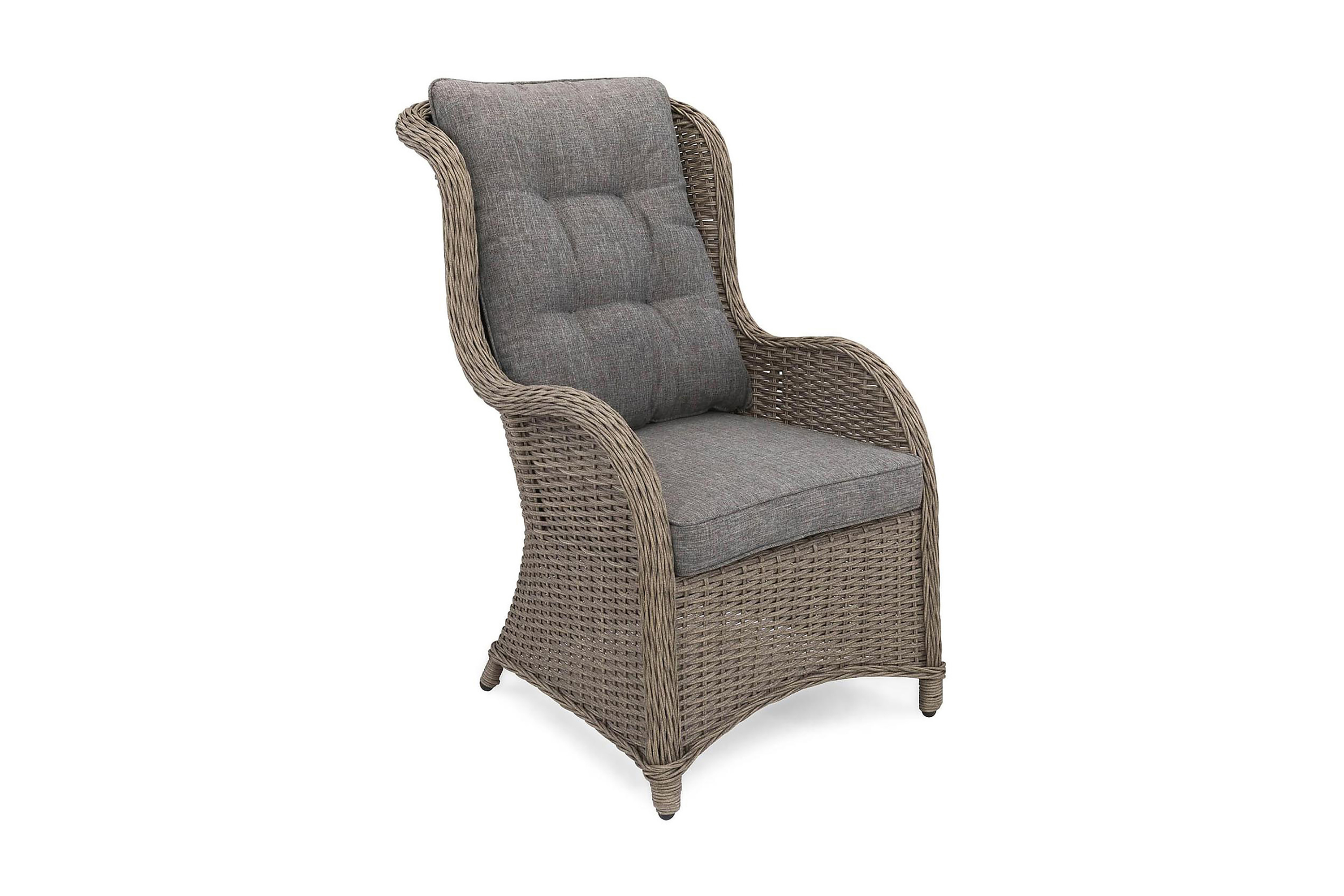 marcus öronlappsfåtölj utomhus - grå