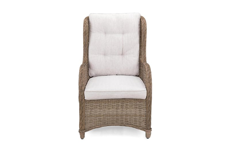 MARCUS Öronlappsfåtölj Utomhus Natur - Beige - Utemöbler - Utestolar & fåtöljer - Utefåtöljer & loungefåtöljer