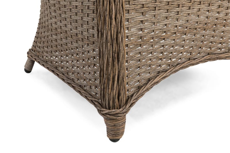 MARCUS Öronlappsfåtölj Utomhus Natur - Beige - Utemöbler - Utestolar & fåtöljer - Utefåtöljer & loungefåtöljer