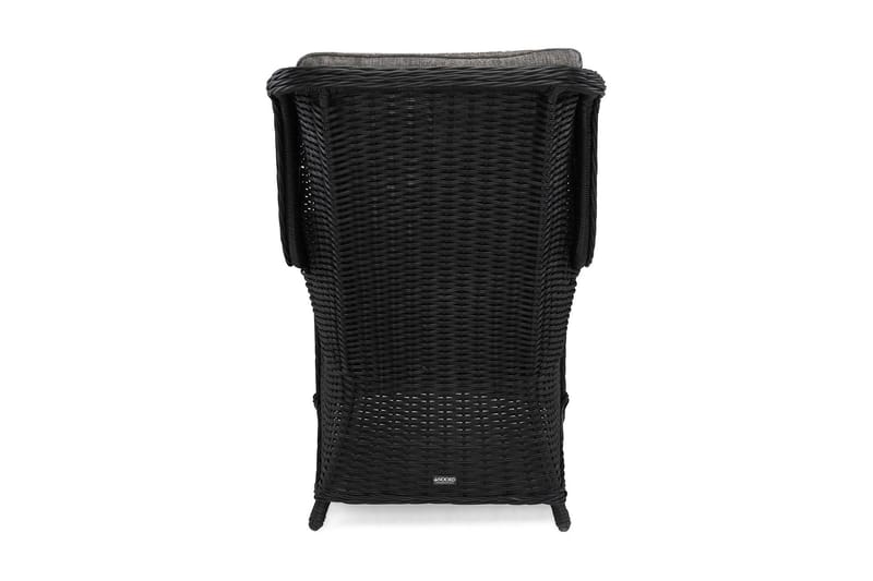 Marcus Öronlappsfåtölj Utomhus - Svart - Utemöbler - Balkong - Balkongmöbler - Balkongstolar