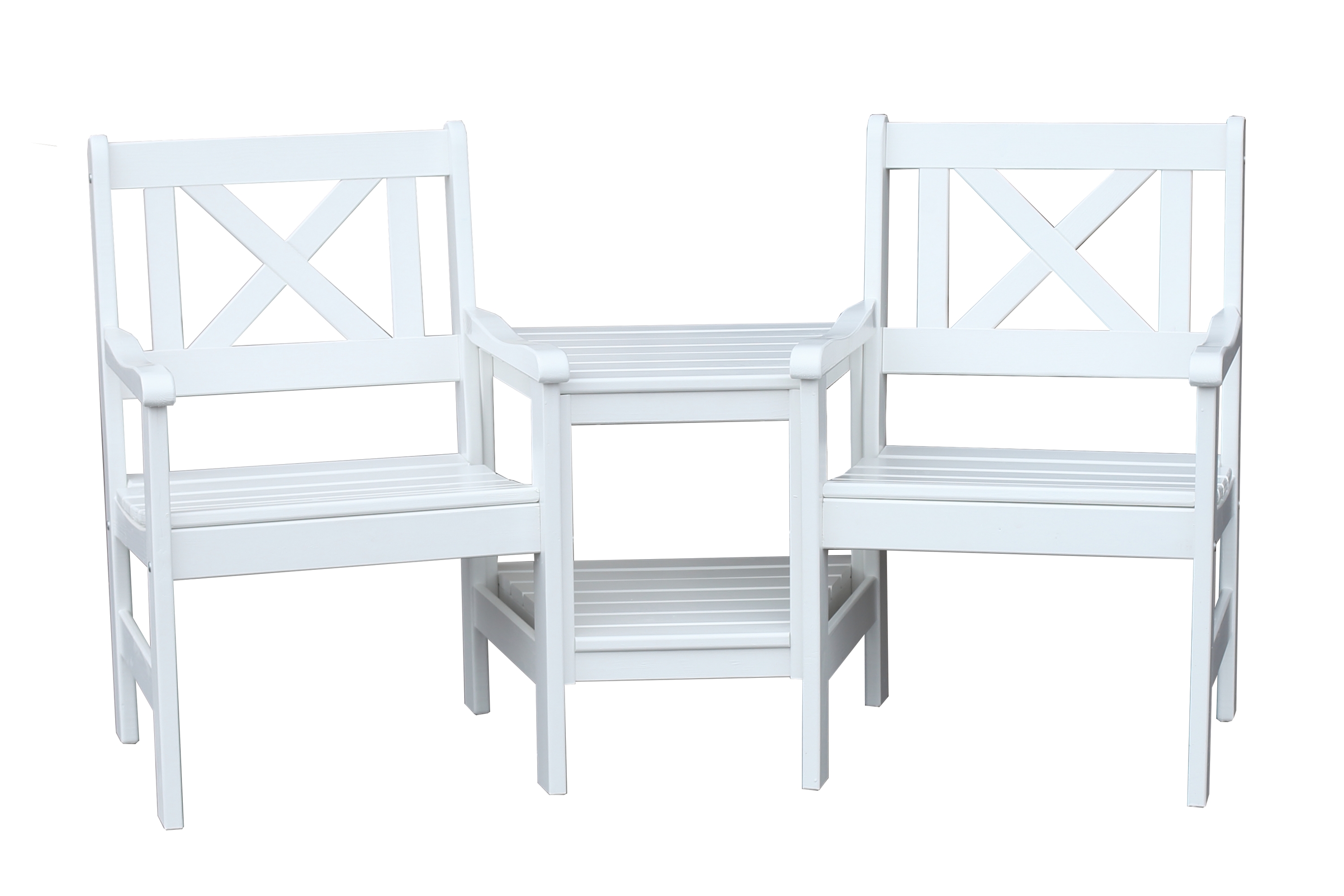 olivo utefåtölj vit -