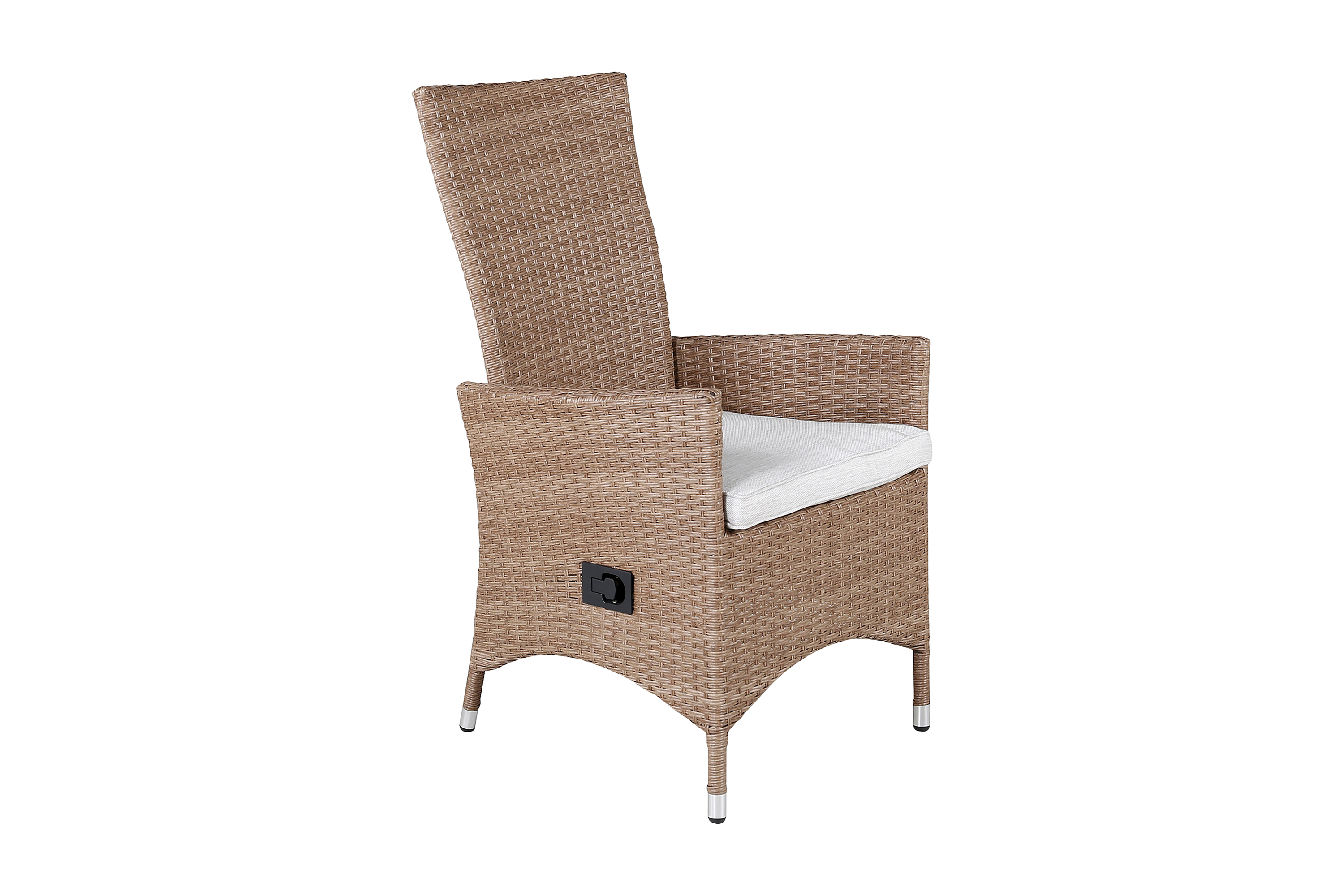 padova reclinerstol utomhus brun - venture home