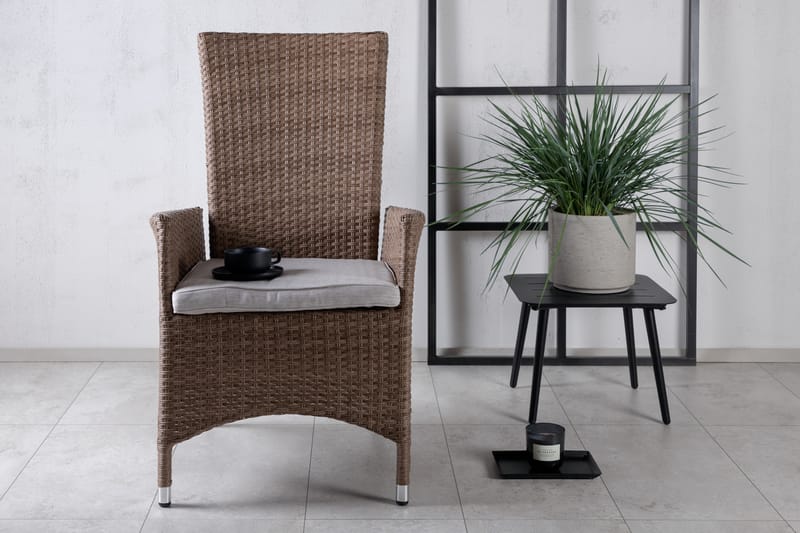 Padova Reclinerstol Utomhus Brun - Venture Home - Utemöbler - Utestolar & fåtöljer - Utefåtöljer & loungefåtöljer