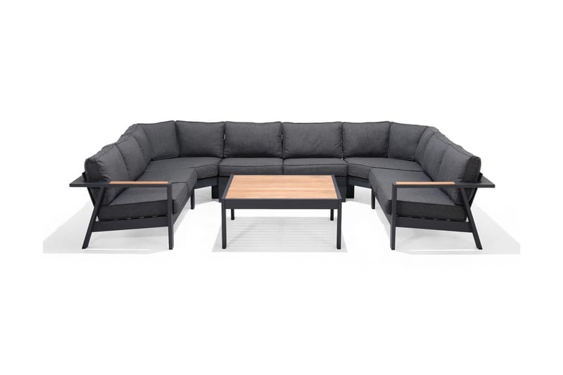 Palau HörnUtefåtölj - Grå - Utemöbler - Utestolar & fåtöljer - Utefåtöljer & loungefåtöljer