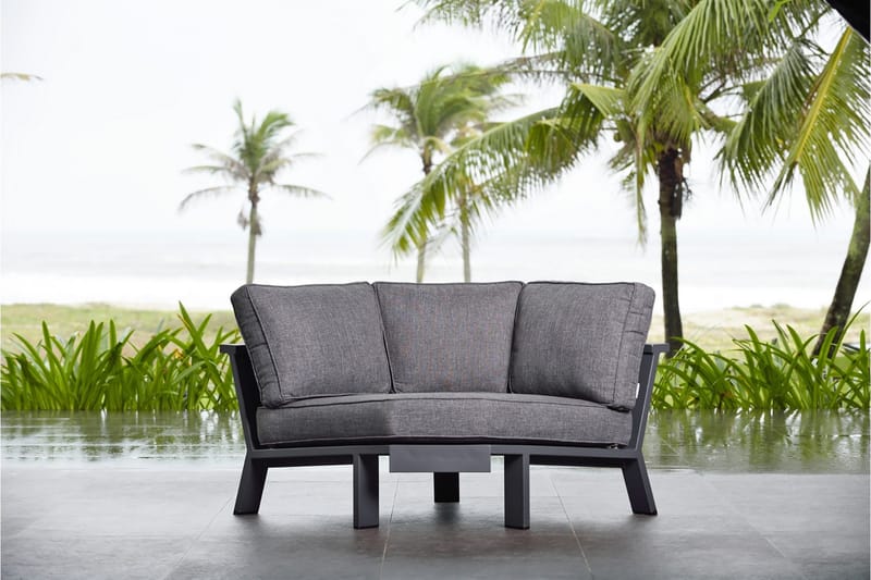 Palau HörnUtefåtölj - Grå - Utemöbler - Utestolar & fåtöljer - Utefåtöljer & loungefåtöljer