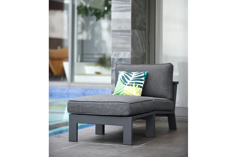 Palau Utefåtölj - Grå - Utemöbler - Utestolar & fåtöljer - Utefåtöljer & loungefåtöljer