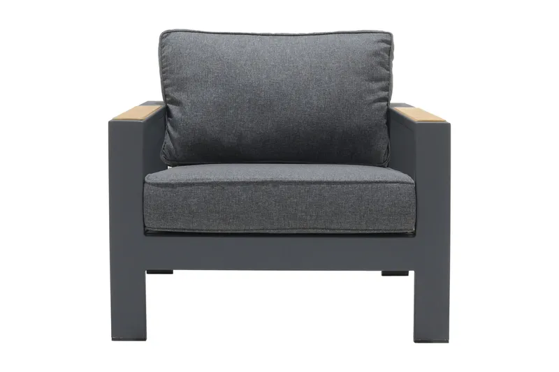 Palau Utefåtölj - Grå - Utemöbler - Utestolar & fåtöljer - Utefåtöljer & loungefåtöljer