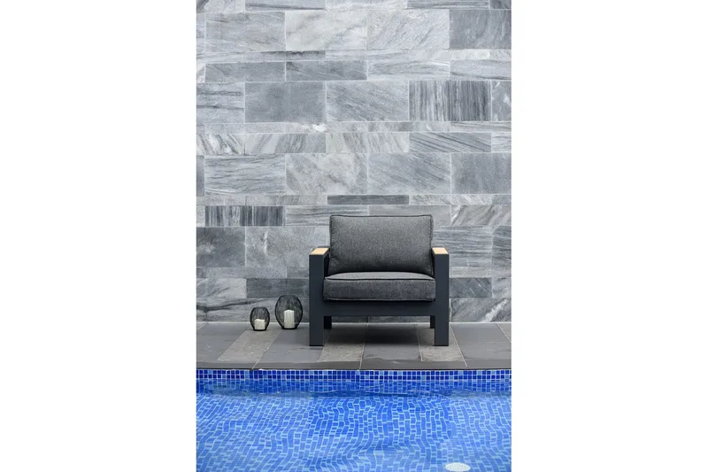 Palau Utefåtölj - Grå - Utemöbler - Utestolar & fåtöljer - Utefåtöljer & loungefåtöljer