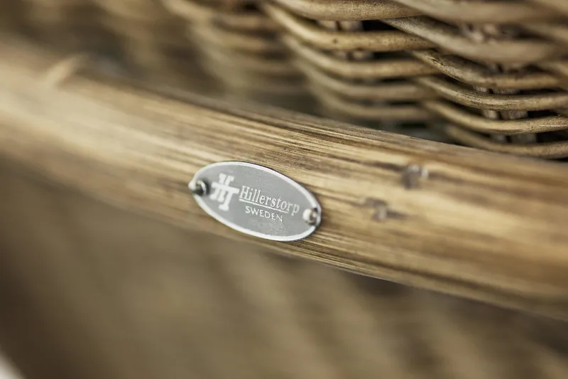 Praktö Fåtölj med Fotpall Naturrotting - Hillerstorp - Utemöbler - Utestolar & fåtöljer - Utefåtöljer & loungefåtöljer