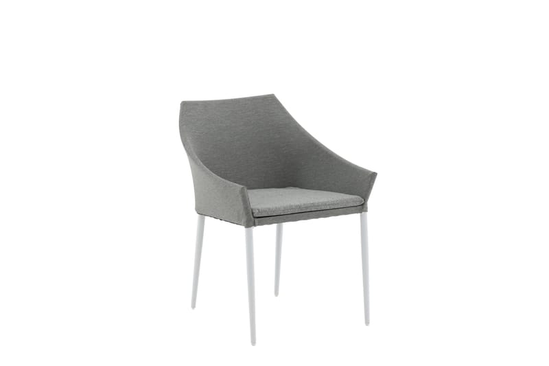 Spoga Utefåtölj - Vit/Ljusgrå - Utemöbler - Utestolar & fåtöljer - Utefåtöljer & loungefåtöljer