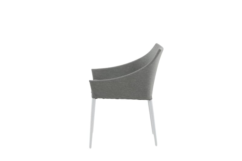 Spoga Utefåtölj - Vit/Ljusgrå - Utemöbler - Utestolar & fåtöljer - Utefåtöljer & loungefåtöljer