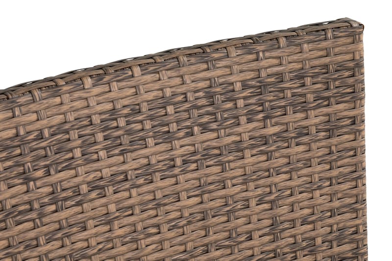 Thor Lyx Utefåtölj med Armledare - Loungefåtölj för Utemöbler i Konstrotting - Brun - Utemöbler - Utestolar & fåtöljer - Utefåtöljer & loungefåtöljer