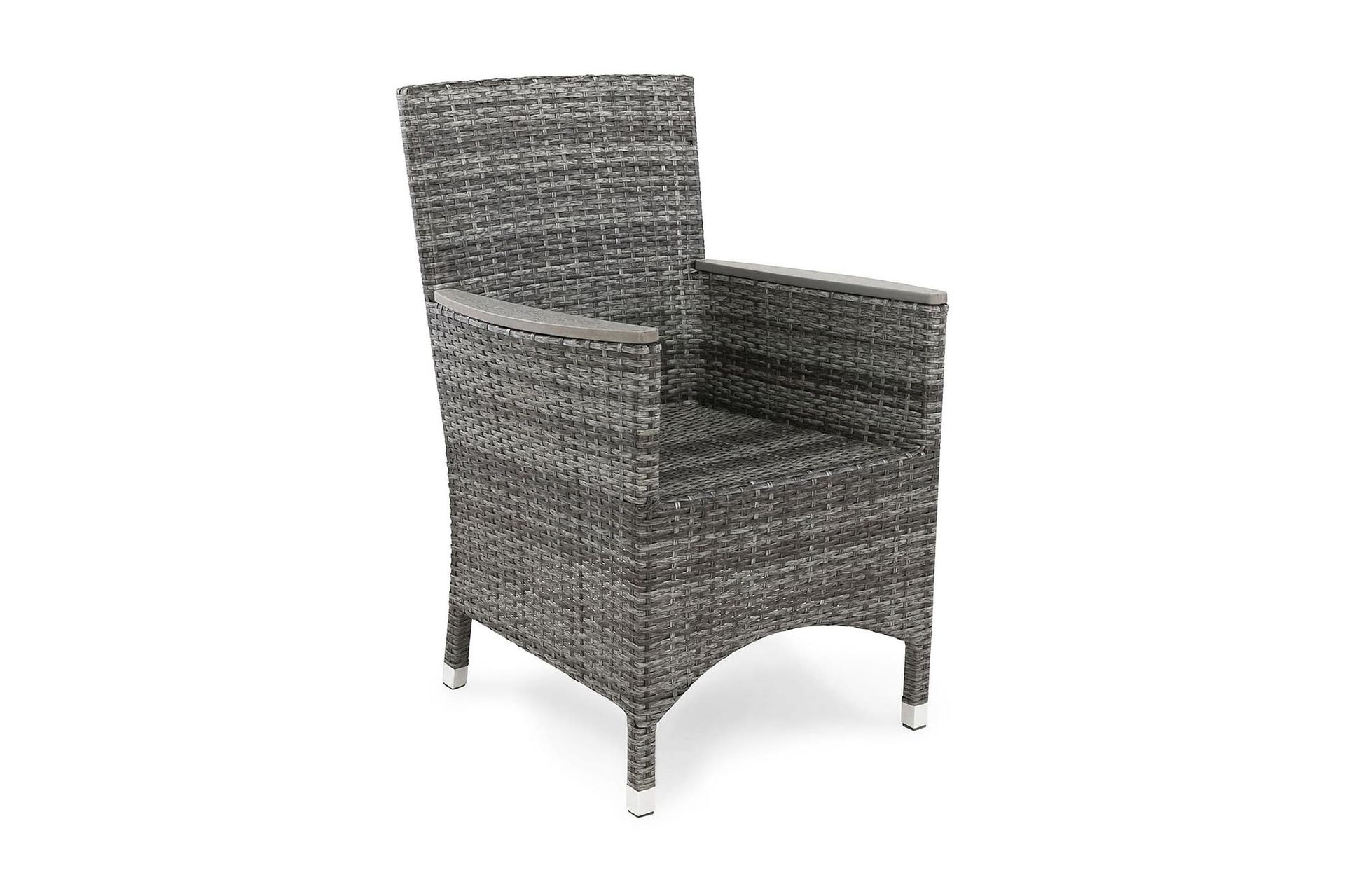 Thor Lyx Utef&aring;t&ouml;lj med Armledare - Loungef&aring;t&ouml;lj f&ouml;r Utem&ouml;bler i Konstrotting - Gr&aring;