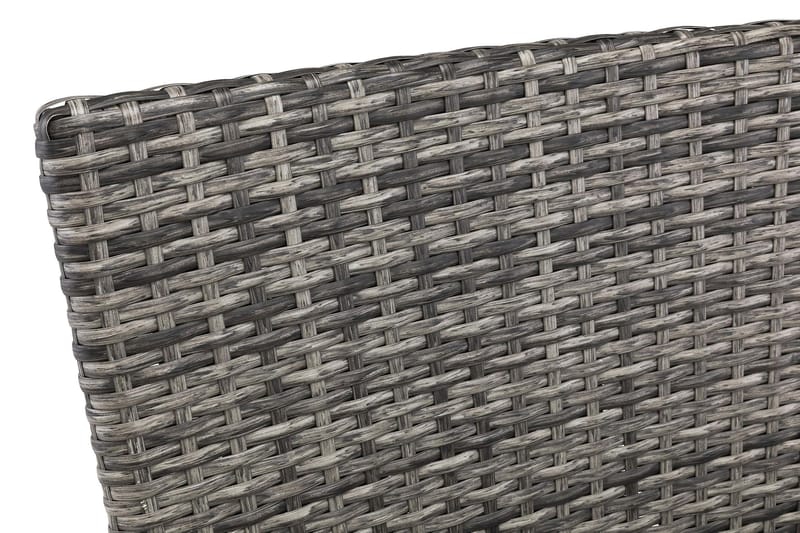 Thor Utefåtölj – Loungefåtölj Utemöbler i Konstrotting - Svart / Grå - Utemöbler - Utestolar & fåtöljer - Utefåtöljer & loungefåtöljer