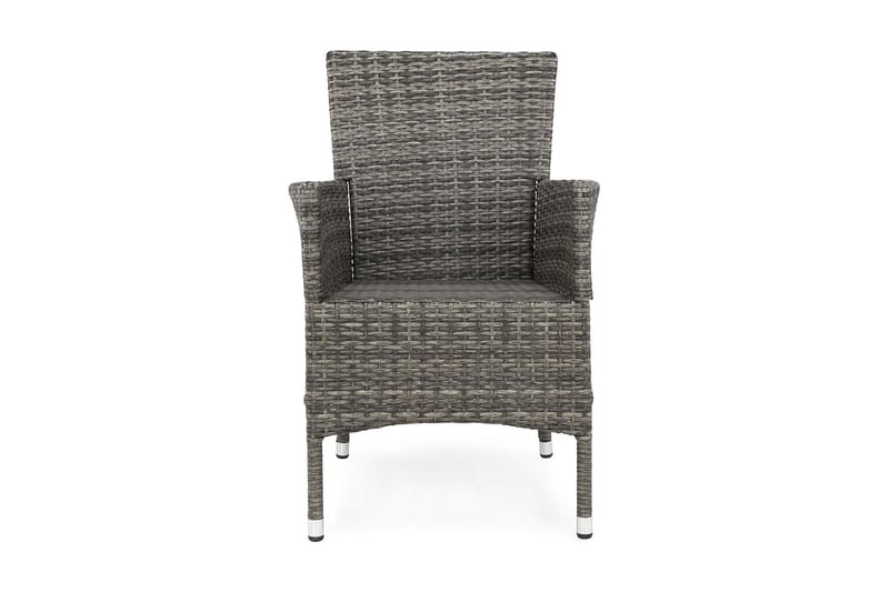 Thor Utefåtölj – Loungefåtölj Utemöbler i Konstrotting - Svart / Grå - Utemöbler - Utestolar & fåtöljer - Utefåtöljer & loungefåtöljer