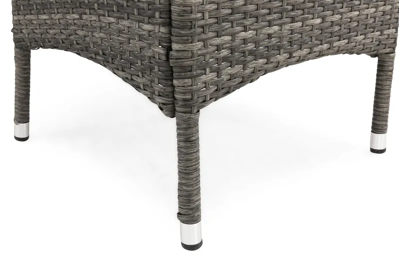 Thor Utefåtölj – Loungefåtölj Utemöbler i Konstrotting - Svart / Grå - Utemöbler - Utestolar & fåtöljer - Utefåtöljer & loungefåtöljer